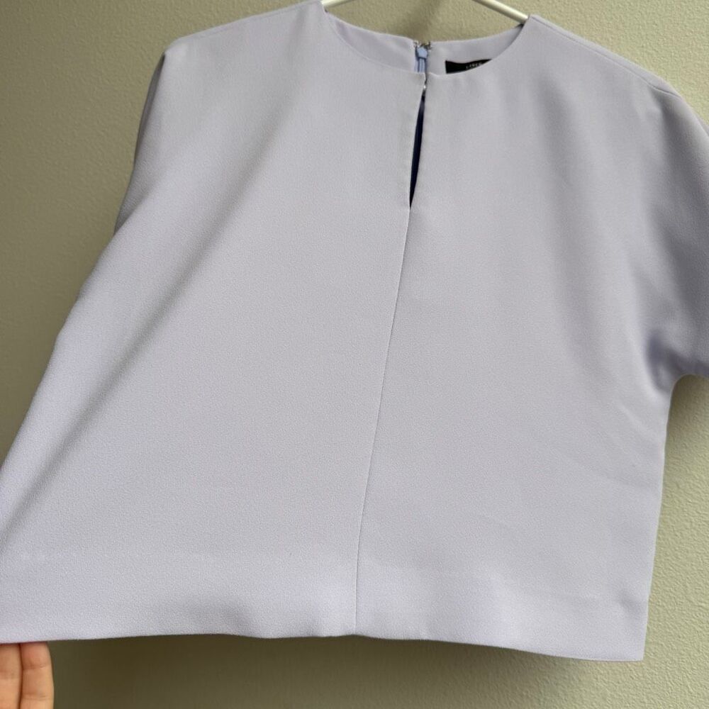J.Crew 365 Satin Crepe Sleeveless Blouse Lavender Purple Women's Size 4 / Small - Picture 3 of 7
